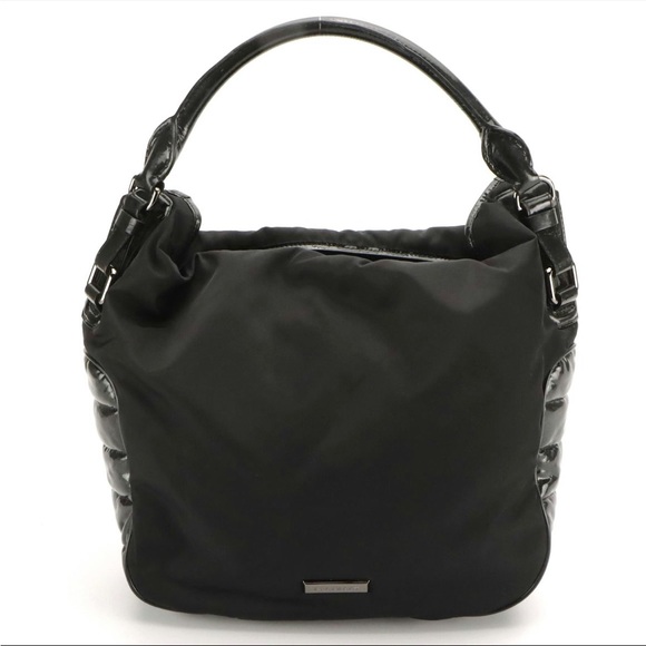 AUTHENTIC BURBERRY BLACK 2way bag - Picture 2 of 6